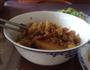 花菜烧肉的做法图解1