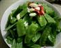 荷兰豆炒腊肠的做法图解1