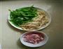 千张青椒肉丝的做法图解1