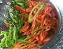 青椒爆炒海带丝的做法图解4