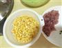 家常小菜—玉米粒炒肉丝的做法图解1