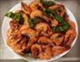 青椒炒对虾的做法图解7