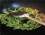 木耳蛋炒豇豆的做法图解1