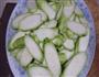 凉拌丝瓜片的做法图解3