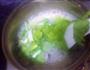 超鲜虾仁蘑菇菜粥的做法图解4