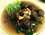鲜菇酿肉烩油菜的做法图解4