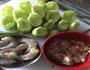 丝瓜粮肉虾的做法图解2