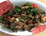 猪肝炒韭菜的做法图解5