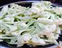 有机菜花炒肉的做法图解1