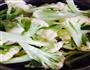 有机菜花炒肉的做法图解6