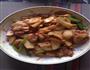 干煸五花肉杏鲍菇的做法图解1