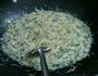 油菜香菇猪肝面线糊的做法图解3