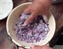 紫薯丸子的做法图解2