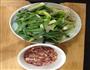 香蒜炒肉的做法图解1