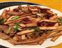 爆炒肉片香干的做法图解2