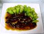 蚝油香菇油菜的做法图解7
