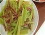 蚝油莴笋肚丝的做法图解1