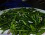 肉丝蒜蓉茼蒿的做法图解5