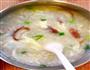 香菇肉末蛋花粥的做法图解5
