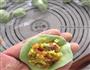 豌豆荚蔬菜包的做法图解3