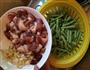 肉炒豆角的做法图解3