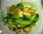 青菜炒豆腐的做法图解1