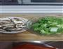 翠绿小白菜烧香菇 全素到底的做法图解1