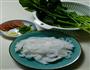 菠菜火腿汤河粉的做法图解1