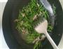 茼蒿炒肉丝的做法图解8